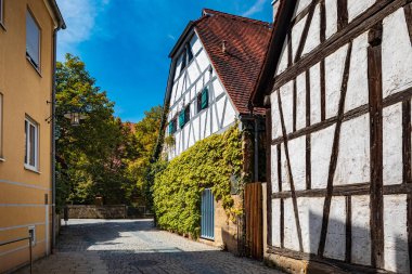 Forchheim, Almanya - CIRCA AĞUSTOS, 2021 Forchheim, Bavyera, Almanya