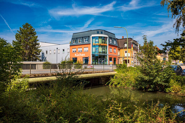 FORCHHEIM, GERMANY - CIRCA AUGUST, 2021: The cityscape of Forchheim, Bavaria, Germany