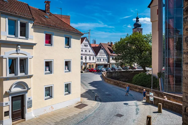 Forchheim Alemania Circa Agosto 2021 Paisaje Urbano Forchheim Baviera Alemania — Foto de Stock