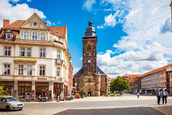 Gotha Alemania Circa Agosto 2021 Paisaje Urbano Gotha Turingia Alemania —  Fotos de Stock