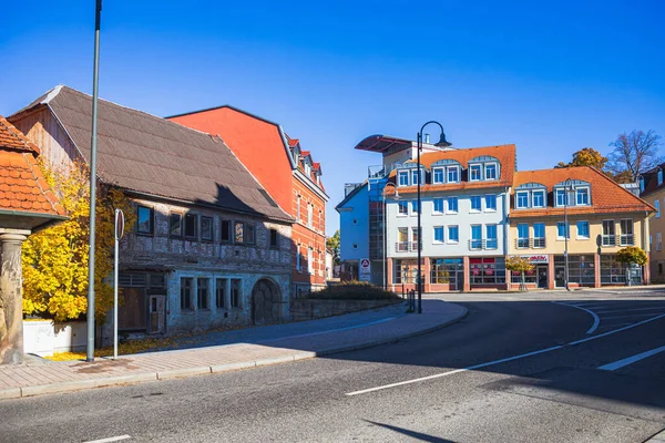 Hildburghausen Alemania Circa Oktober 2021 Paisaje Urbano Hildburghausen Turingia Alemania — Foto de Stock