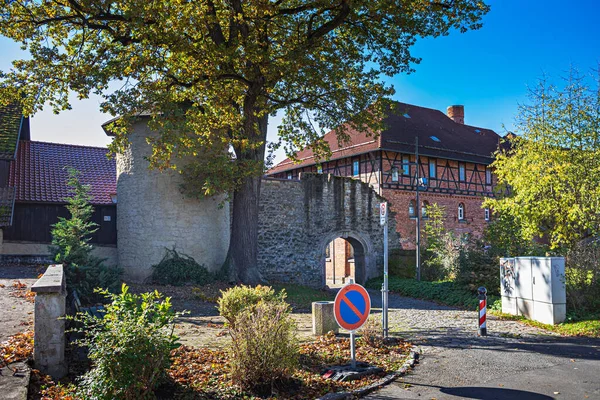 Hildburghausen Tyskland Circa Oktober 2021 Stadsbilden Hildburghausen Thüringen Tyskland — Stockfoto