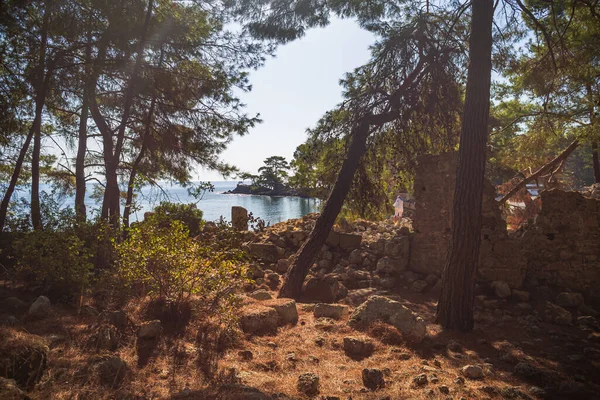 Phaselis Türkei Circa Oktober 2021 Phaselis Die Antike Ruine Der — Stockfoto