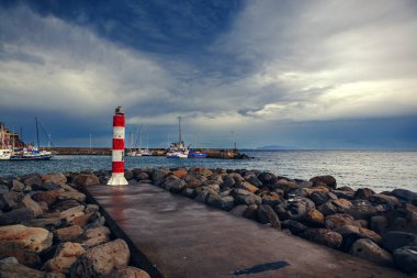 machico madeira Adası, Portekiz'in küçük deniz feneri