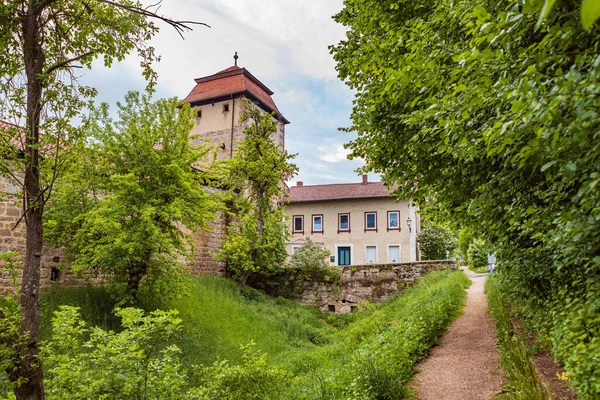 Sesslach Bavaria Γερμανια Circa Μάιος 2022 Πύργος Geiersberg Gate Της — Φωτογραφία Αρχείου