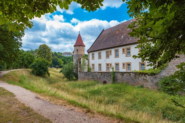 Townwall Sesslach Germany — Stok Foto