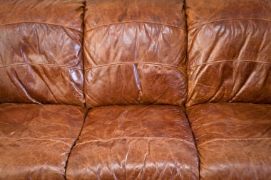 Leather sofa clipart