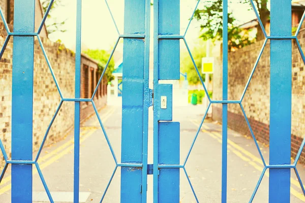 School gate — Stock Photo, Image