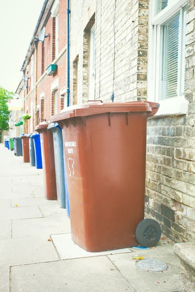 Çöp Kutuları — Stok fotoğraf