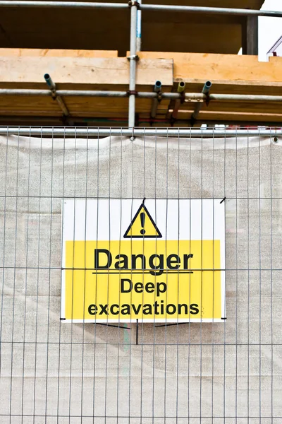 Danger sign — Stock Photo, Image
