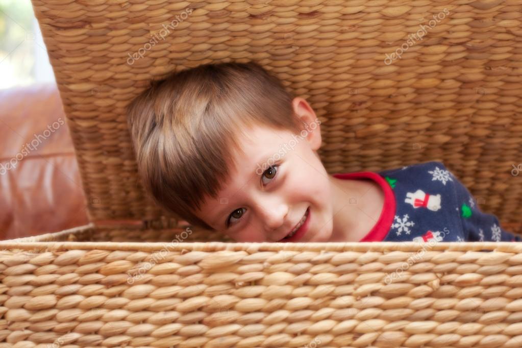 Child hiding — Stock Photo © trgowanlock 13556004(08)
