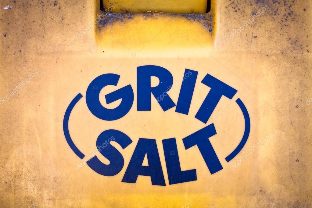 Gritting salt Stock Photo by ©trgowanlock 13558944