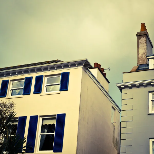 Guernsey domy — Stock fotografie