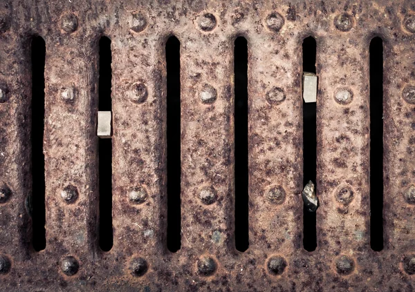 Metal grill — Stock Photo, Image