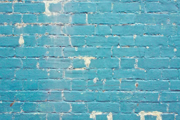 Pared de ladrillo azul —  Fotos de Stock