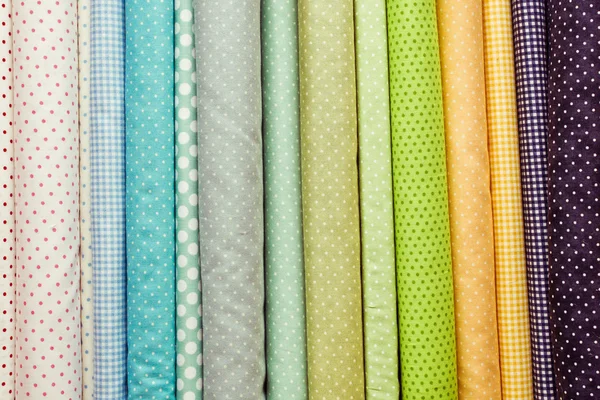 Colori del tessuto — Foto Stock