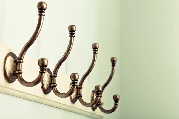 Coat hooks — Stock Photo, Image