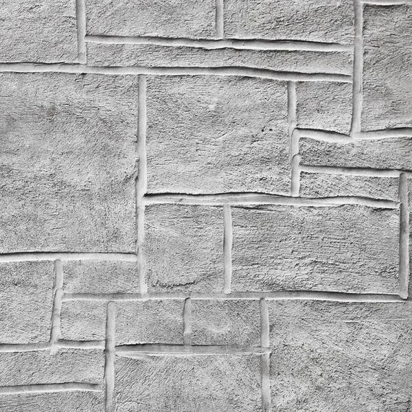 Mur en brique blanche — Photo