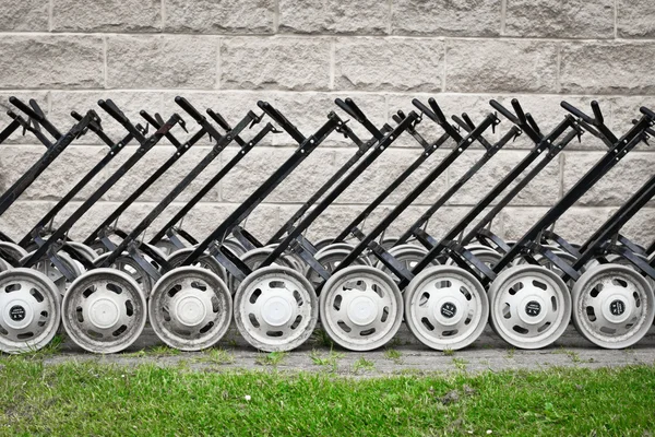 Golf carts — Stock Photo, Image