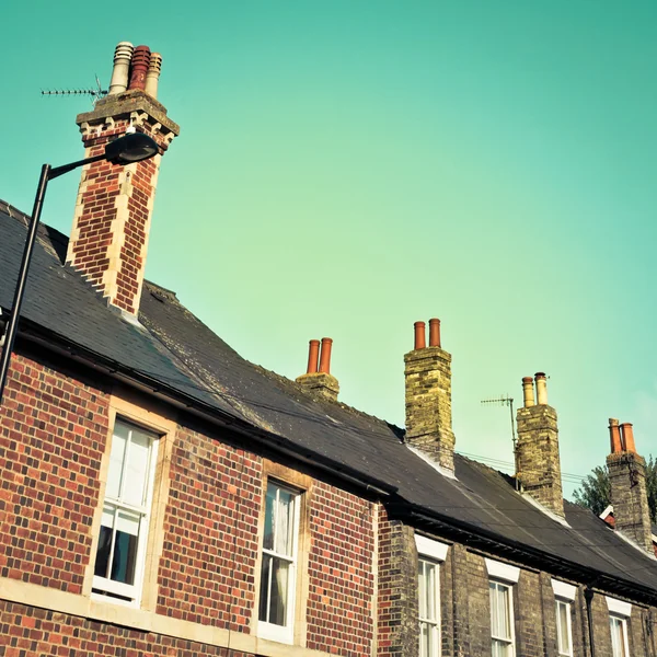 Terraced houses — Stock Photo, Image