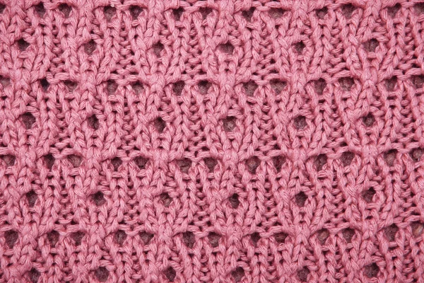 粉色羊毛 — 图库照片