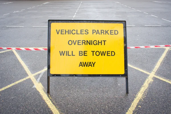 Parking sign — Stock Photo, Image