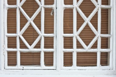 Eski pencere çerçevesi