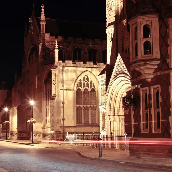 Bury St Edmunds escena de la noche — Foto de Stock