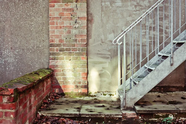 ファイア ・ エスケープ階段 — ストック写真