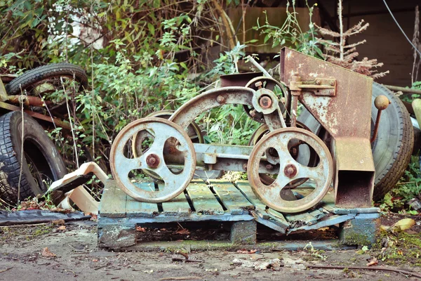 Antique grain barrow — Stock Photo, Image