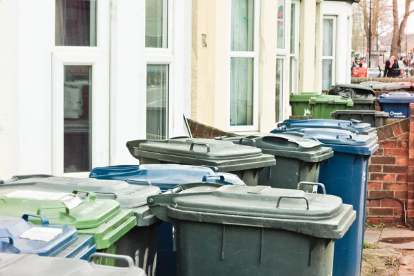 Rubbish bins — Stock Photo, Image