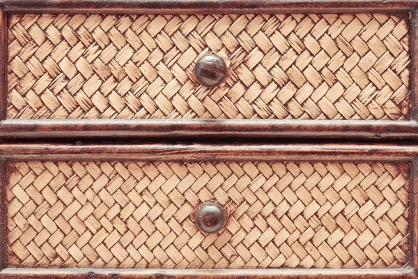 Wicker drawers — Stock Photo, Image