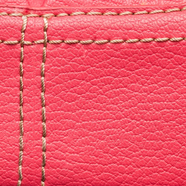 Pink leather — Stock Photo, Image