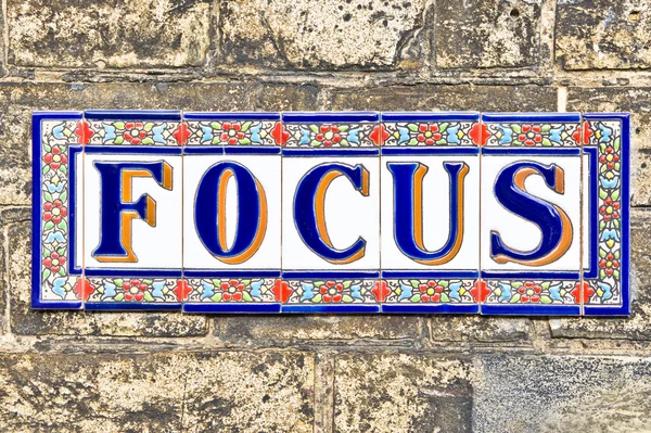 Fokus — Stockfoto