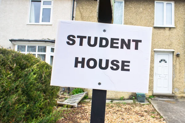 Studentenhuis — Stockfoto