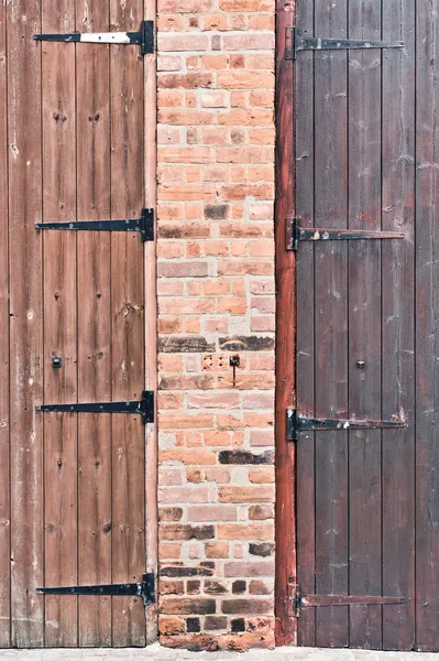 Cerniere della porta — Foto Stock