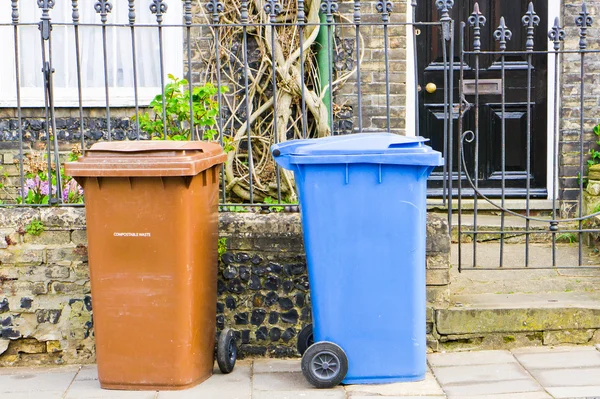 Recycling bins — Stock Photo, Image