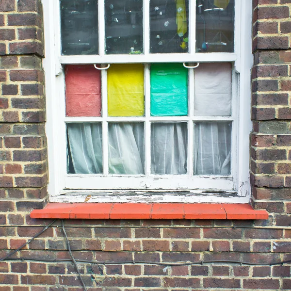 Kleurrijke venster — Stockfoto
