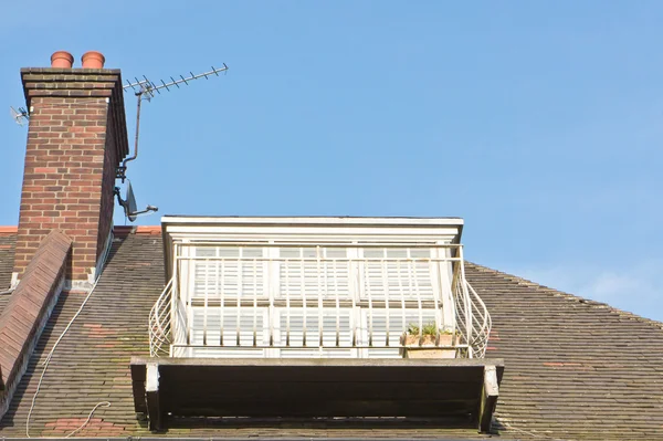 Dachbalkon — Stockfoto