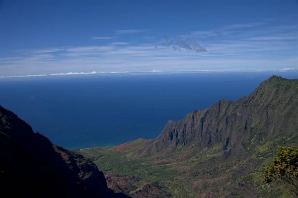 Ninini Point Világítótorony Kauai Szigetén 8076 — Stock Fotó