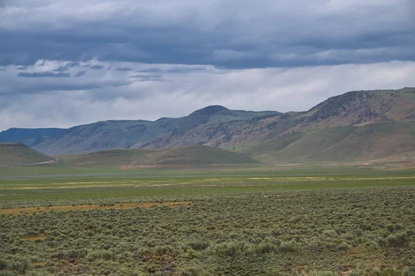 Östra Oregon Landsbygd Från Riksväg — Stockfoto