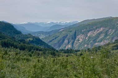 Hiking the Vigdal Valley in Breheimen National Park in Norway