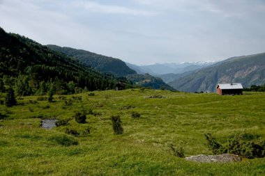 Hiking the Vigdal Valley in Breheimen National Park in Norway