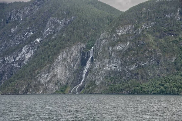 Sognefjord Kaupanger — Fotografia de Stock