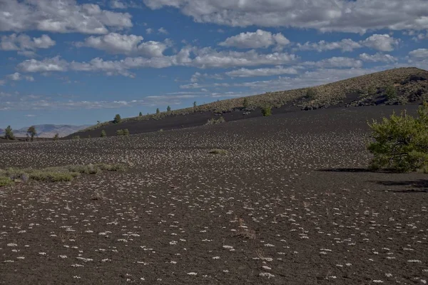 Cono Infierno Con Alforfón Enano Cráteres Luna Monumento Nacional Idaho — Foto de Stock