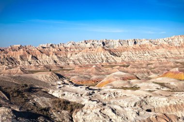 Güney Dakota 'daki Çorak Topraklar Ulusal Parkı' nda Sabah Vista 'sı