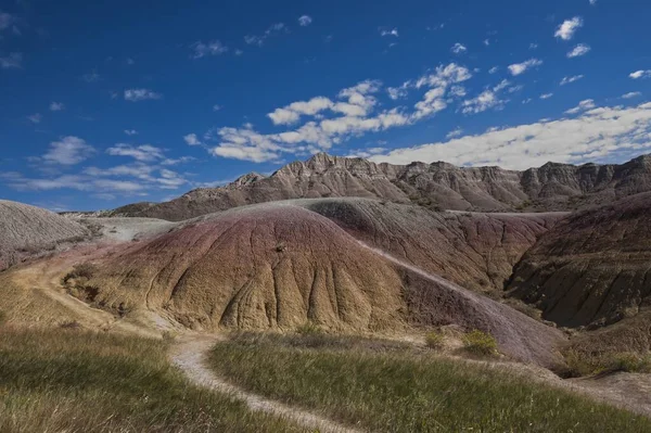 Yellow Mounds Area Badlands National Park South Dakota — Stock Photo, Image