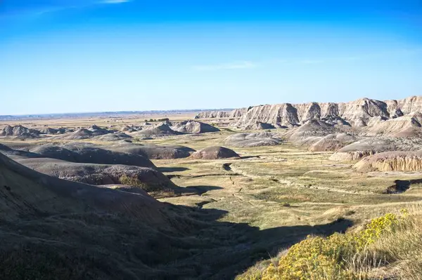 Early Morning Vista Dillon Pass Badlands National Park South Dakota — Stock Photo, Image