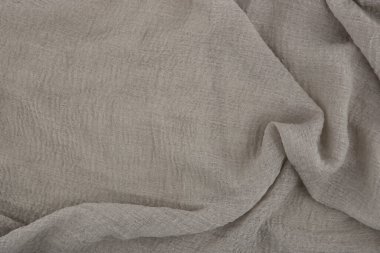 Doğal pamuk sargı bezi dokusu arka planı. Gazlı bez tablosu çalıştırıcı kumaş üst görünüm.