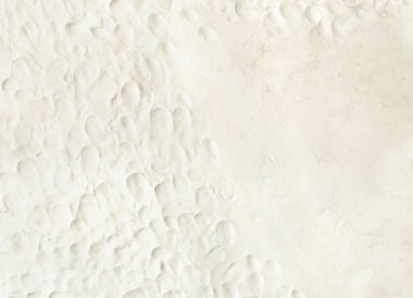 Parmak izli beyaz plastiksi doku. Kil malzeme modeli arkaplanı modelleniyor.